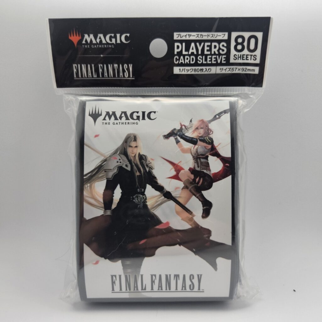Japan Exclusive MTG × FINAL FANTASY Sephiroth & Lightning Sleeves